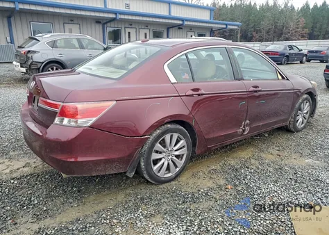 2011 Honda Accord Exl from USA, damaged, VIN 1HGCP2F81BA042838